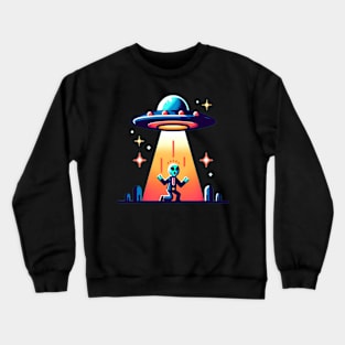 Alien invitation Crewneck Sweatshirt